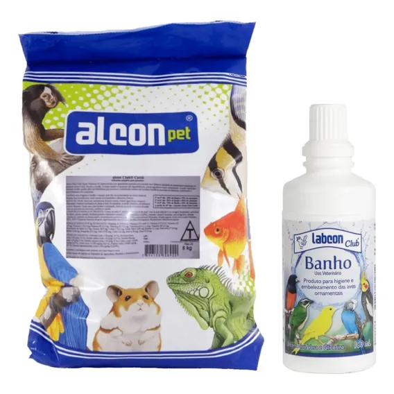Alcon Club Curió 5kg + Alcon Labcon Club Banho 100ml Foto 1