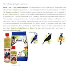 Alcon Club Curió 5kg Bicudo Azulão Foto mini  3