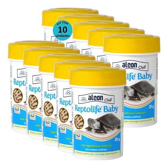 Alcon Club Reptolife Baby 25g Kit Com 10 Foto 1