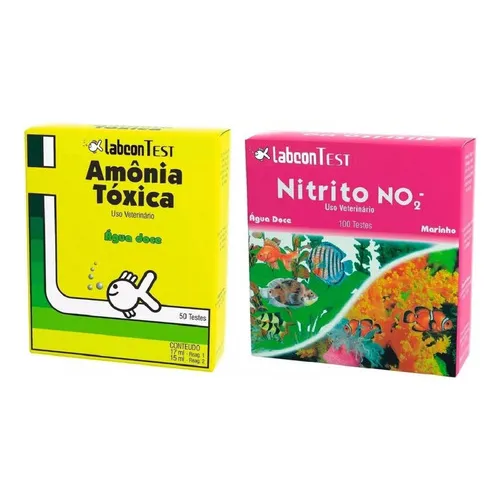 Alcon Kit Teste Para Aquário Doce - Amônia - Nitrito Full Foto 1