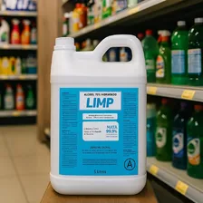 Álcool Antisséptico 70% Antisséptico Bactericida 5l Liquido Foto mini  3