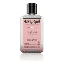 Alcool Gel Higienizador Asseptgel Soft Pink 52g Foto mini 1