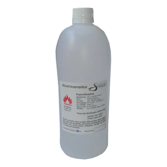 Alcool Isopropilico 1 Litro Cleaner 1 Pc Foto 1