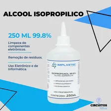 Alcool Isopropilico Implastec Isopropanol 99,8% 250ml Foto mini 4