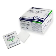 Álcool Swab 70% Saches Lenço Umedecido 200 Un - Labor Import Foto mini 1