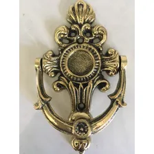 Aldrava Imperial Em Bronze Bate Porta Campainha Peça Linda Foto mini 2