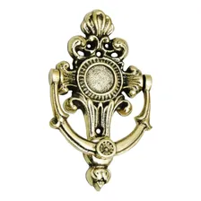 Aldrava Imperial Em Bronze Bate Porta Campainha Peça Linda Foto mini 1