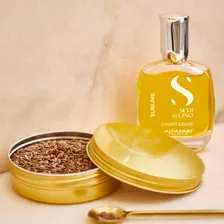 Alfaparf Semi Di Lino Cristalli Liquid Óleo Capilar 15ml Foto mini 4