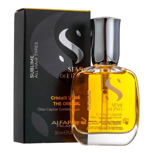 Alfaparf Semi Di Lino Cristalli Liquid Óleo Capilar 30ml Foto 1