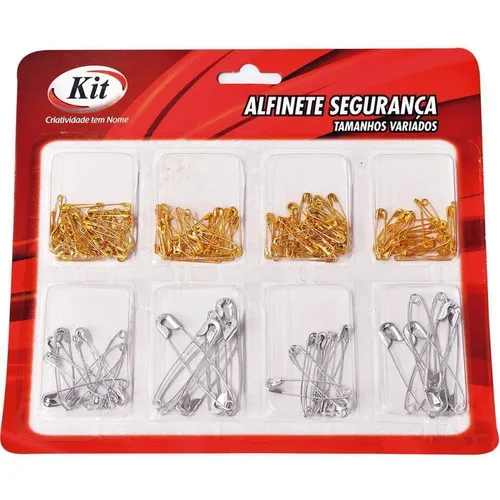 Alfinete Seguranca Tamanhos Variados Foto 1