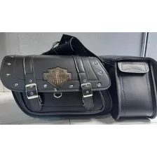 Alforge Harley Fat Boy Master Todas Grande Latersl Par Cor Preto Foto mini 4
