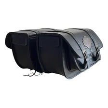 Alforge Harley Fat Boy Master Todas Grande Latersl Par Cor Preto Foto mini 2