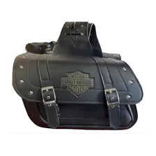 Alforge Harley Fat Boy Master Todas Grande Latersl Par Cor Preto Foto mini 3