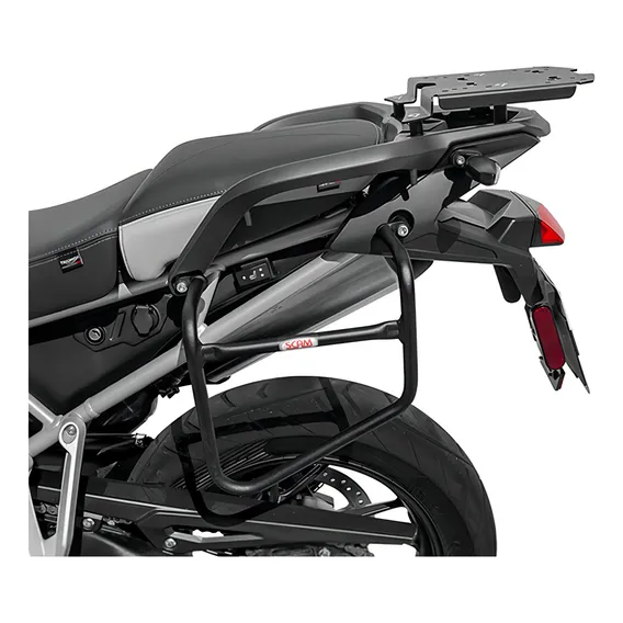 Alforge Para Moto Scam Suporte Mala Lateral Foto 1