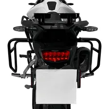 Alforge Para Moto Scam Suporte Mala Lateral Foto mini 2