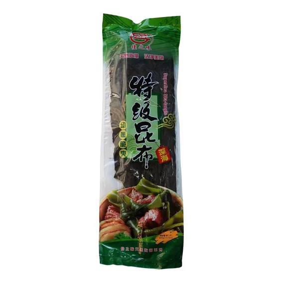 Alga Marinha Kombu Inteira Luoyuan 300g Foto 1