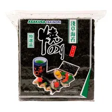 Alga Marinha Nori Sushi Rolls Sashimi Asakusa Foto mini 1