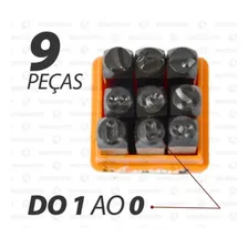 Algarismo De Marcação Starfer 3mm 9 Peças - Número Gravação Foto mini 4