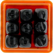 Algarismo Números Para Gravação 5 Mm 9 Peças Starfer Foto mini 2