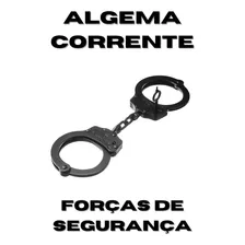Algema De Corrente Invictus Aço Carbono Aisi 1020 Preta Foto mini 4