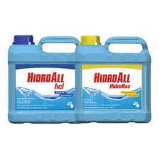 Algicida Manutenção 5l + Clarificante Hidrofloc 5l - Hidroal Foto mini 1