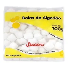 Algodao Sussex Bola Branca 100g Kit C/ 20 Und Foto mini 1