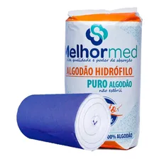 Algodão hidrófilo MelhorMed Algodão Hidrófilo kit por 3 unidades - 500g de peso lÃquido Foto mini 2