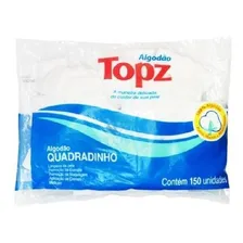 Algodão Quadradinho Topz 150unid Foto mini 2