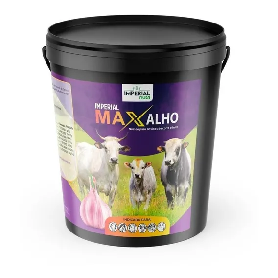 Alho Em P贸 Max 10kg - Bovinos Sem Moscas , Carrapato Foto 1