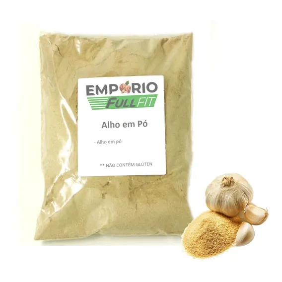 Alho Em Pó Puro Desidratado 1kg Foto 1