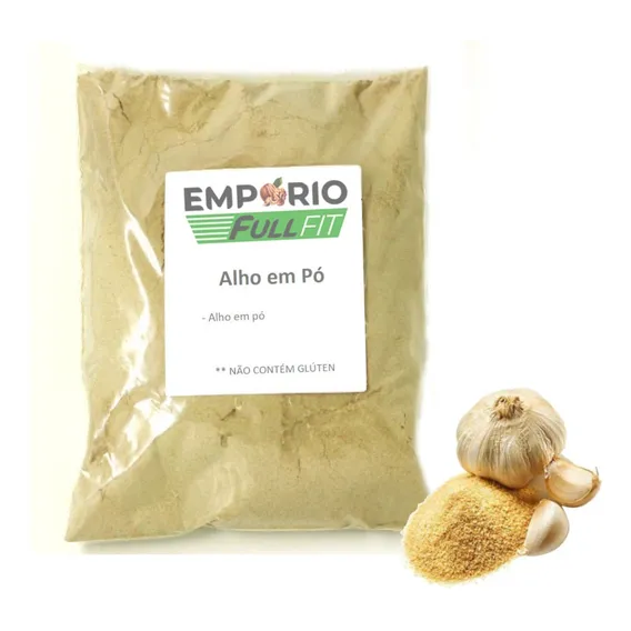 Alho Em P贸 Puro Desidratado 2kg Foto 1