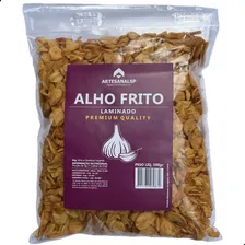 Alho Frito Fatiado Artesanal 500gr Foto  mini 1