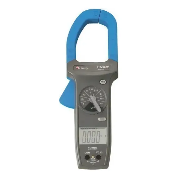Alicate Amperímetro Cat Iv 600v True Rms Minipa Et3702a 1000 Foto 1