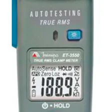 Alicate Amperímetro Digital Automático Et-3550 Minipa Foto mini 4