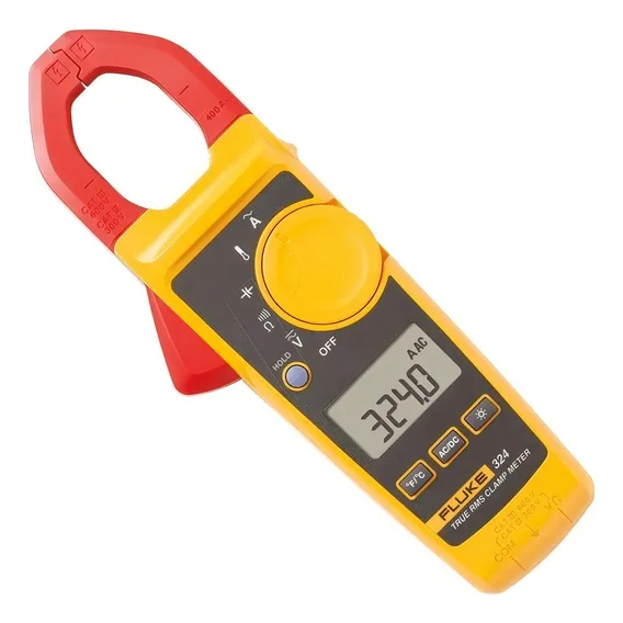 Alicate amperÃmetro digital Fluke 324 400A Foto 1