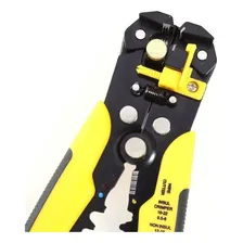 Alicate Automático Decapador Crimpador 3 Em 1 Amarelo Foto mini  3