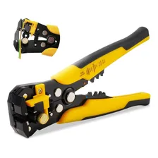 Alicate Automático Decapador Crimpador 3 Em 1 Amarelo Foto  mini 1