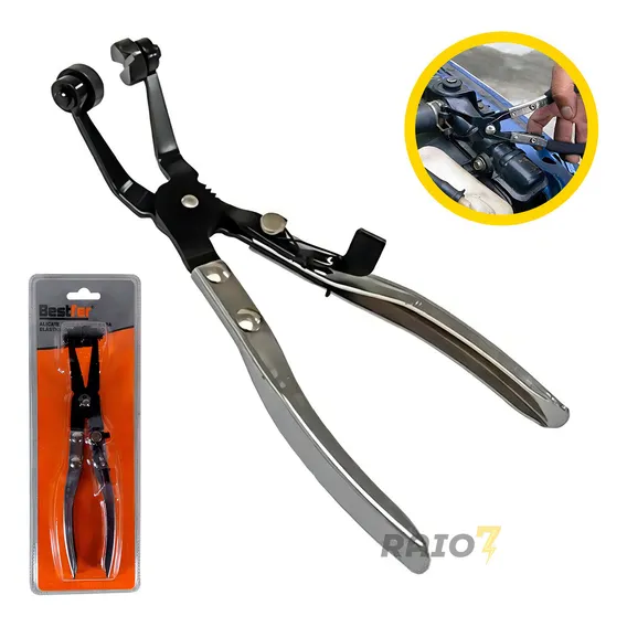Alicate Automotivo P/ Abraçadeira Elastica De Aço Ou Pressão Foto 1