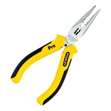 Alicate Bico Meia Cana Profissional 6 Polegadas Stanley Foto  mini 1