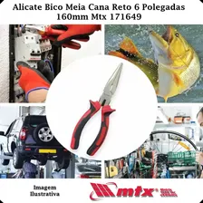 Alicate Bico Meia-cana Reto 6' Mtx Foto mini 4