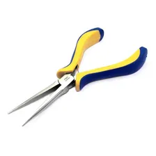 Alicate Bico Redondo Longo Hikari Aço Carbono 150mm Hk-507 Foto mini 2