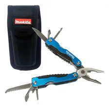 Alicate Canivete Multiuso Com Estojo Pgc-120040 Makita Cor Azul Foto mini 4
