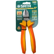 Alicate Corte Diagonal 6 Isolado St70024bst Sata Foto mini 4
