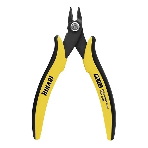 Alicate Corte Profissional Rente Afiado 132mm Hikari Hk-170 Foto 1