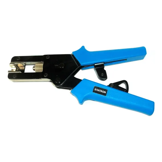 Alicate Crimpador Conect F Bnc Rca Foto 1