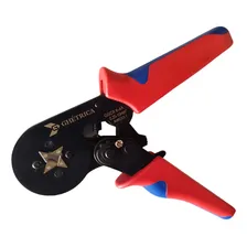 Alicate crimpador crimpador GHÉTRICA ALICATE PROFISSIONAL - Vermelho com Azul Foto mini 2