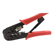 Alicate Crimpador Rj45 Rj11 com catraca profissional Foto mini  3