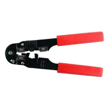 Alicate Crimpar Montar Rj 45 Crimpador Fios Cabo Rede Cat5 6 Foto mini 1