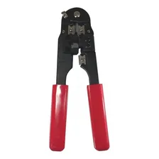 Alicate Crimpar Montar Rj 45 Crimpador Fios Cabo Rede Cat5 6 Foto mini 3