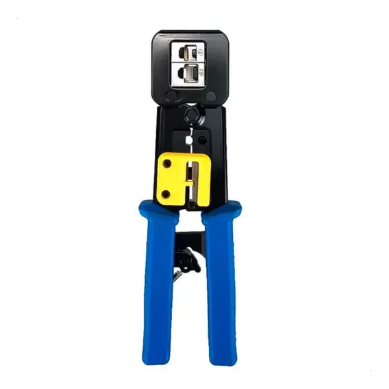 Alicate Crimpar Prensar Rj45 Rj11 Rj11 Para Terminal Foto 1